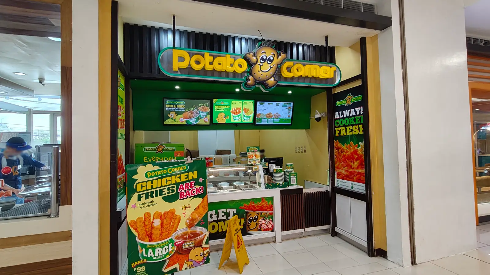 POTATO CORNER in SM City Fairview